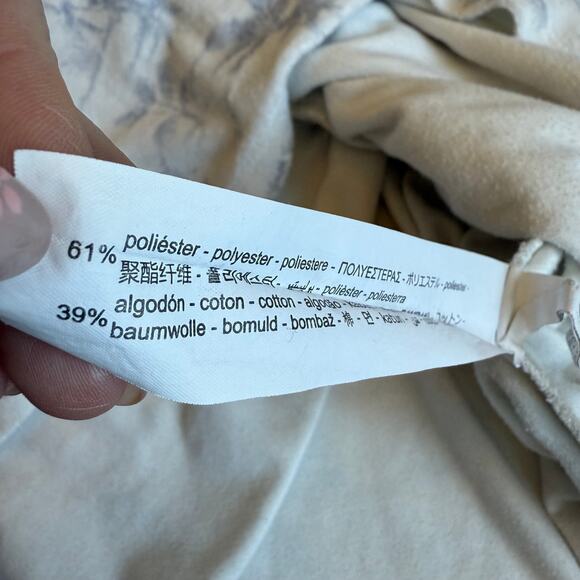 Zara French Terry Swim Cover-Up 6 - Picture 7 of 8